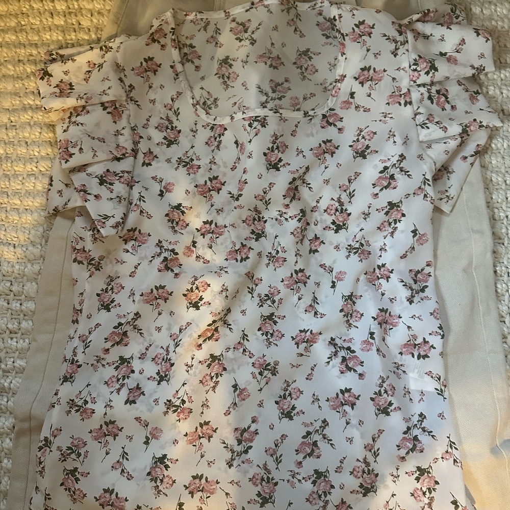 Flowery Blouse